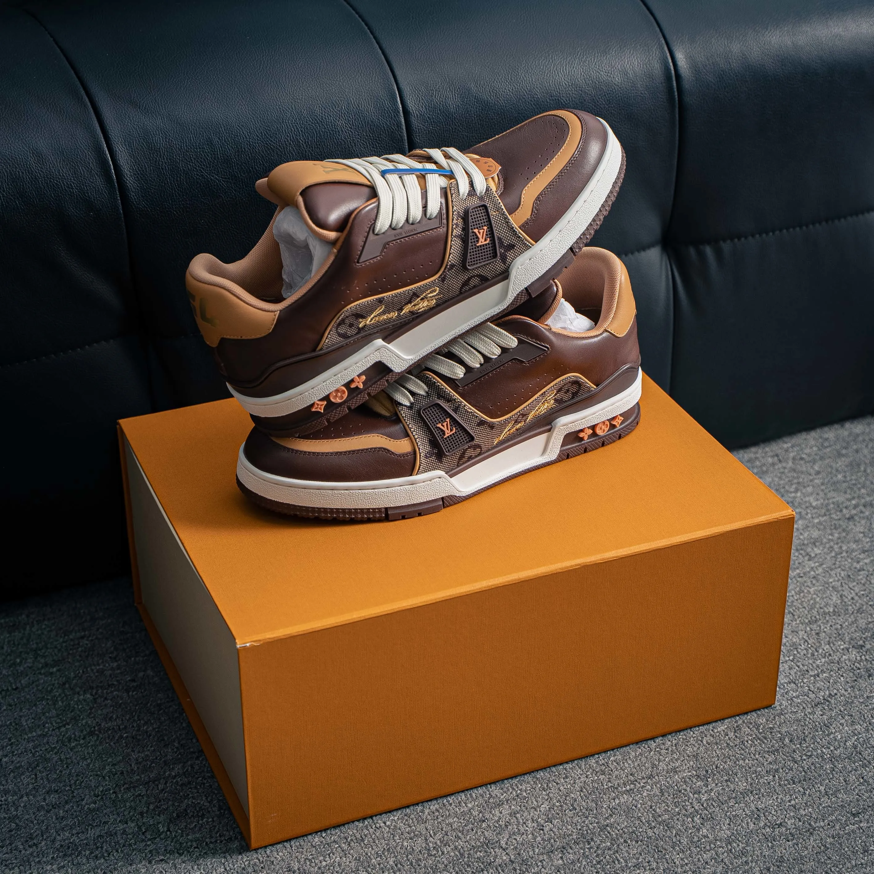【MS 】 Louis Vuitton LV Trainer Series Sneakers ✦ ，✦ NFC ✦ ZP ， ✦